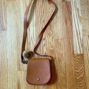 Brown mini bag - little girls